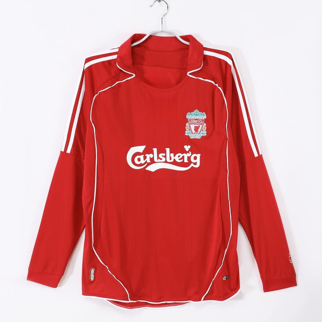 Liverpool 2006-2007 Home Long Sleeve Retro Jersey