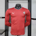 Portugal 25/26 Home Player Long Sleeve Jersey