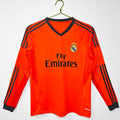 Real Madrid 2013-2014 Third Long Sleeve Retro Jersey