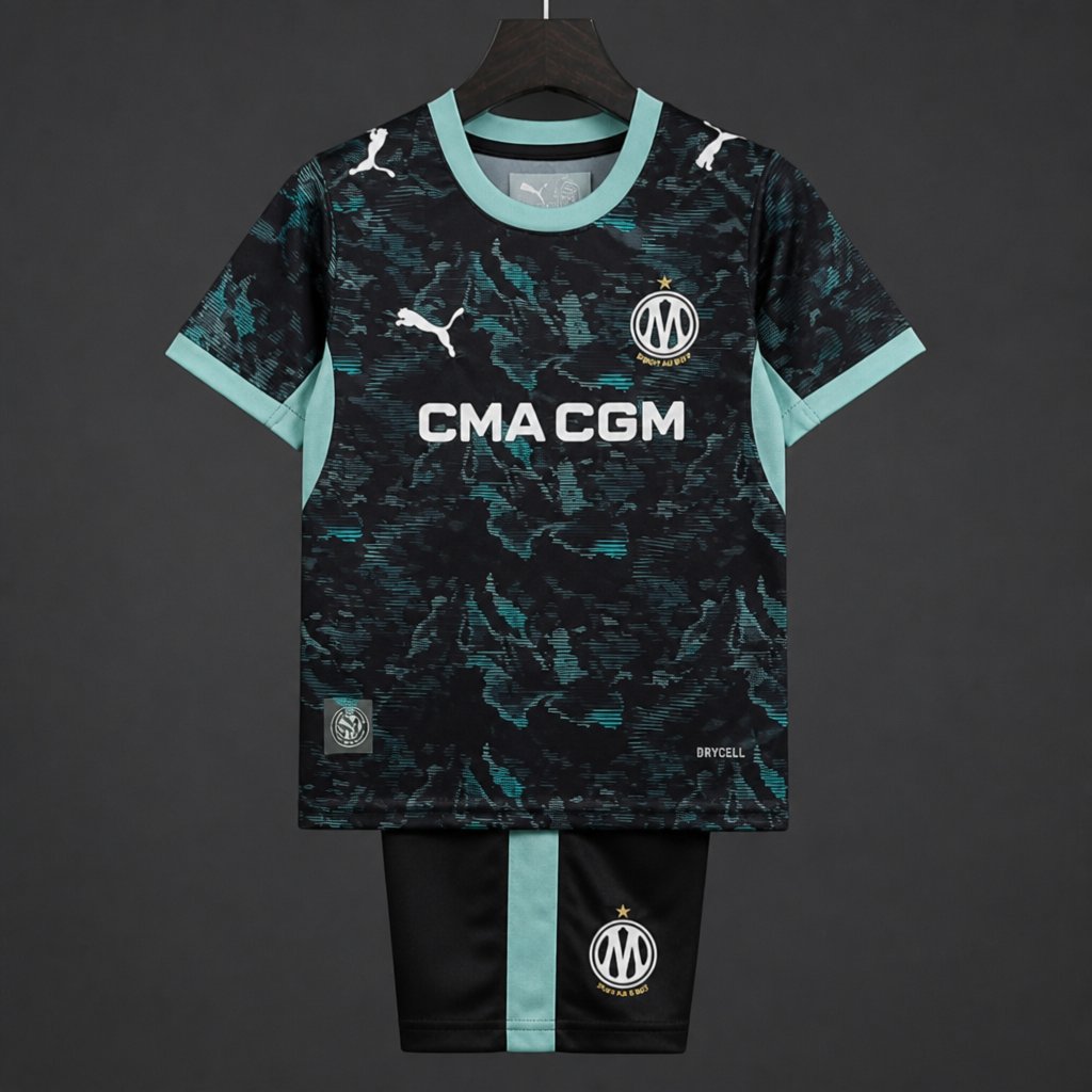 Marseille 26/27 Away Kids Kit