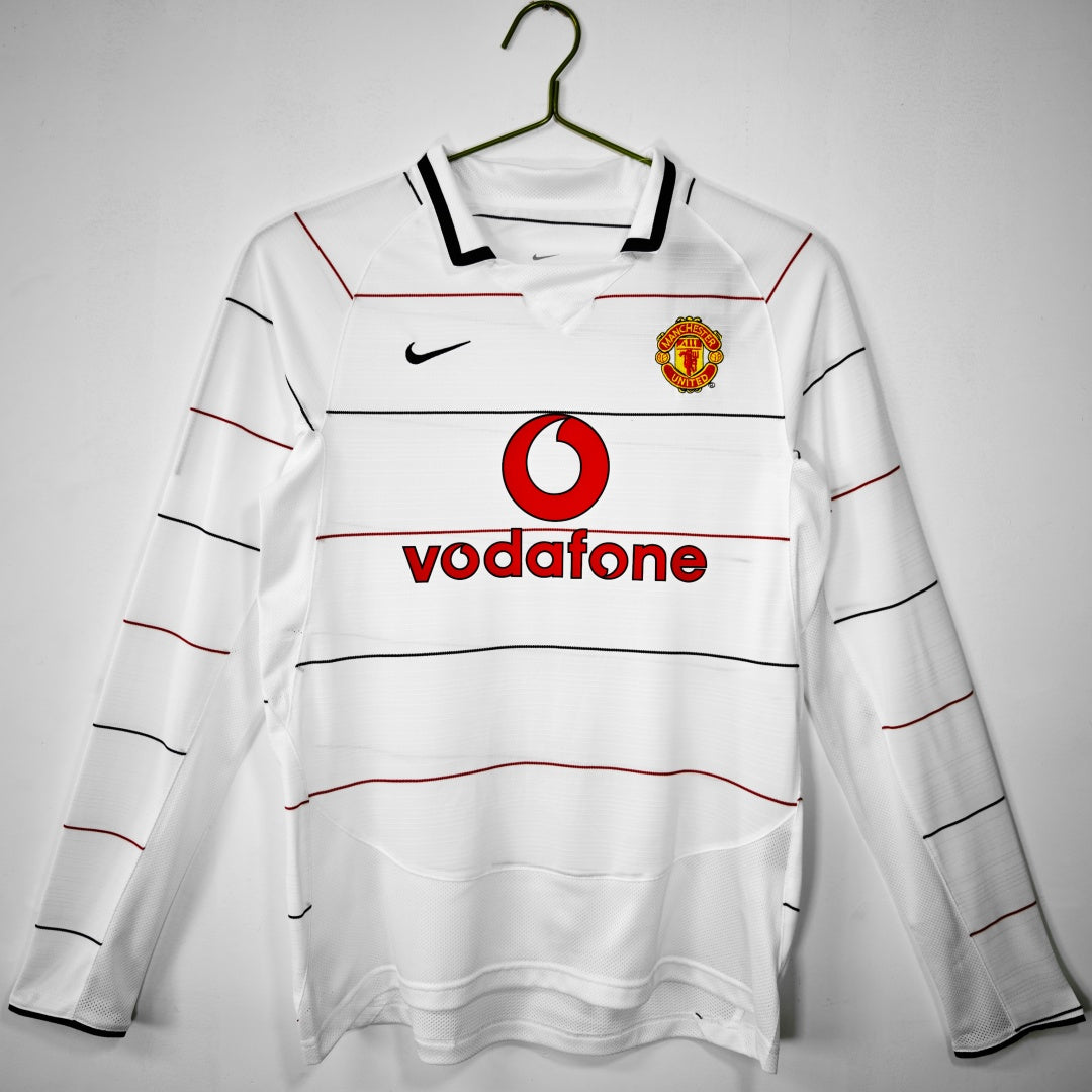 Manchester United 2003-2004 Away Retro Long Sleeve Jersey