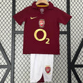 Arsenal 2005-2006 Home Retro Kids Kit