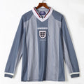 England 1996 Away Retro Long Sleeve Jersey