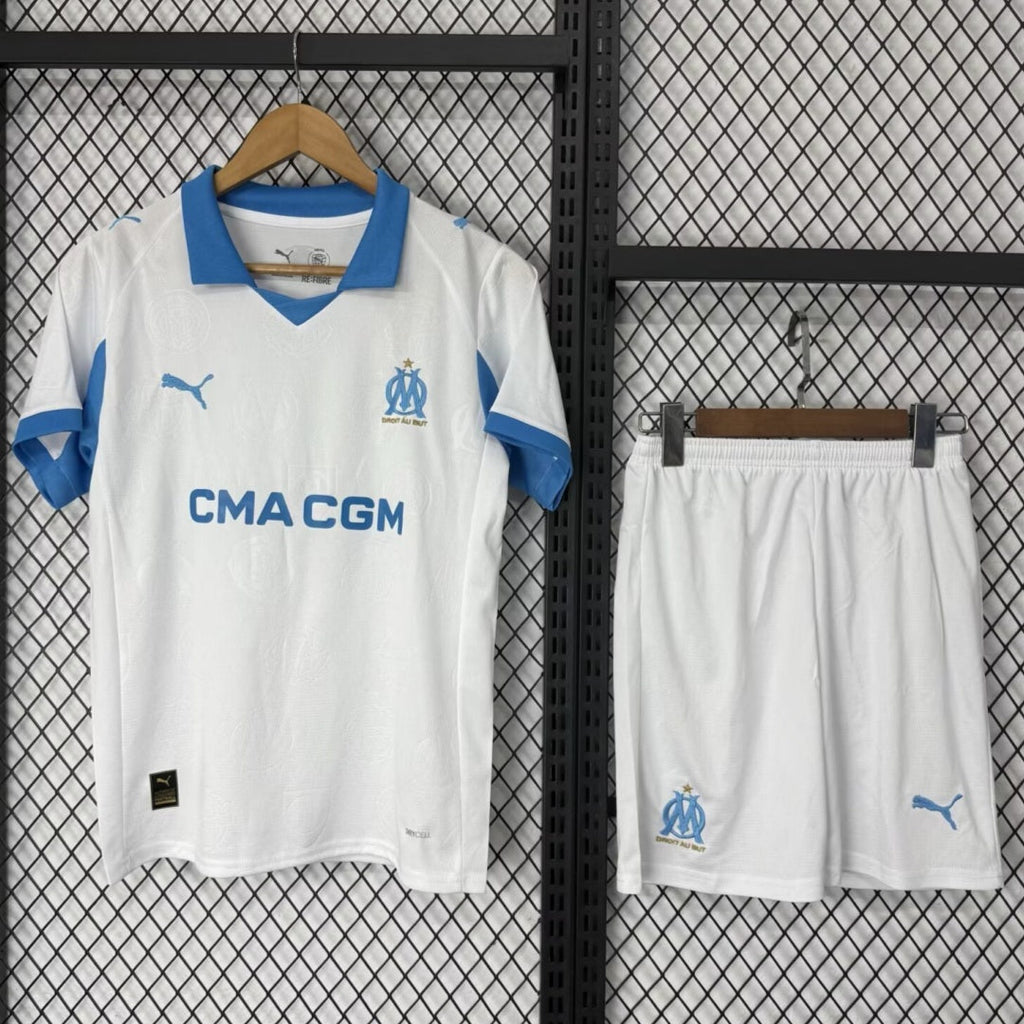 Marseille 25/26 Home Kit – Adult