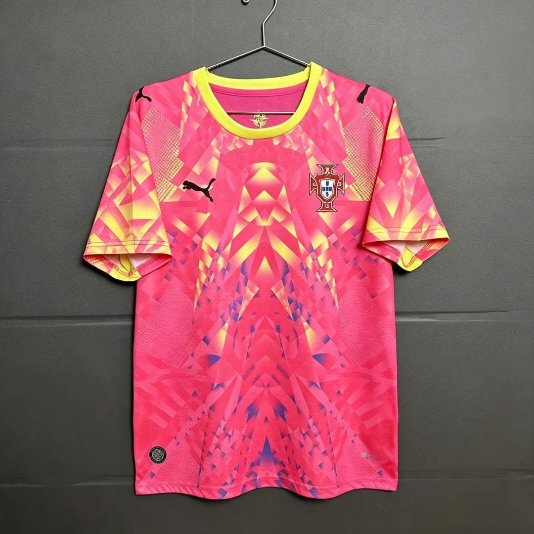 Portugal 2026 goalkeeper Pink Jersey