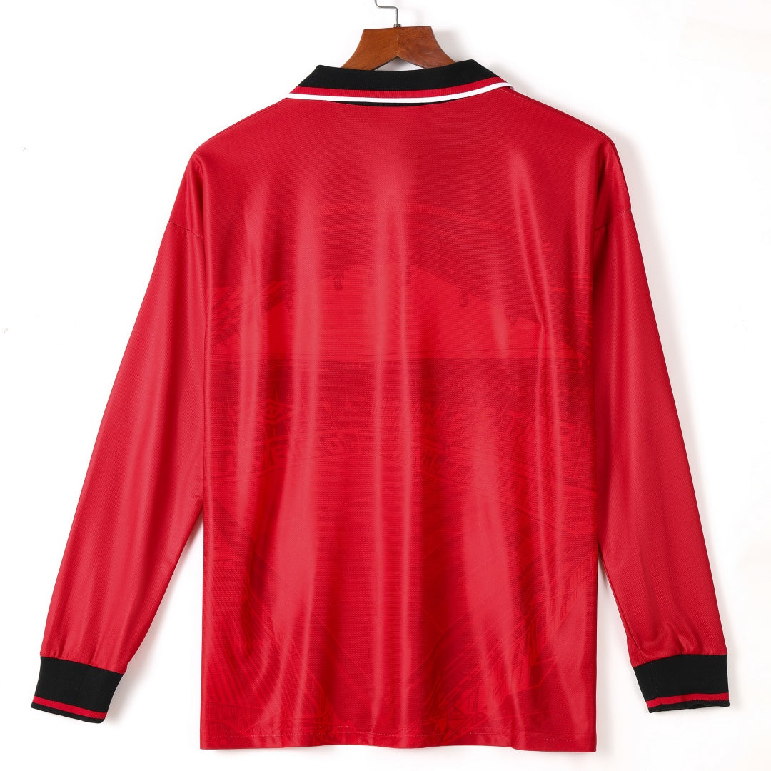Manchester United 1994-1996 Home Retro Long Sleeve Jersey