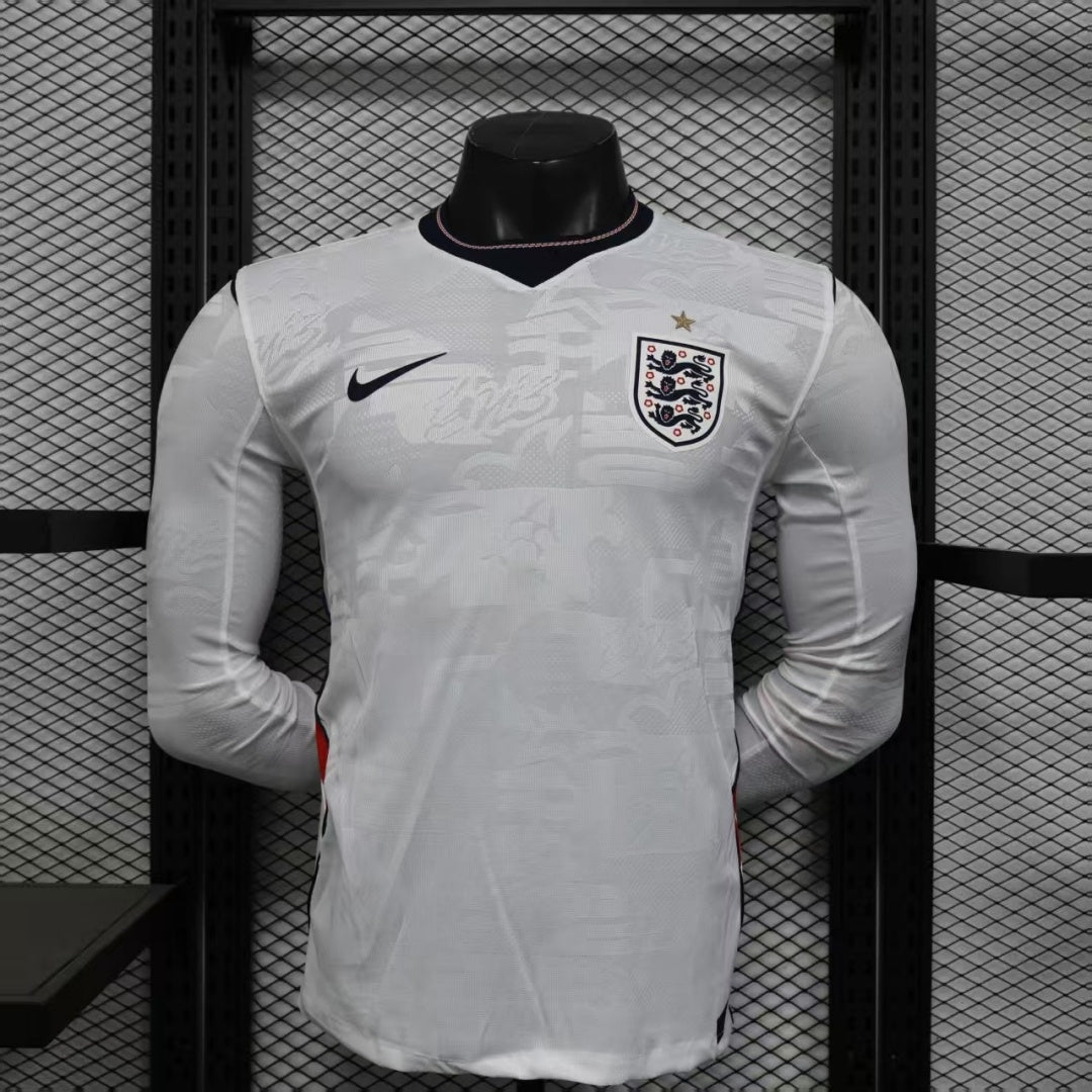 England 25/26 Home Player Long Sleeve Jersey