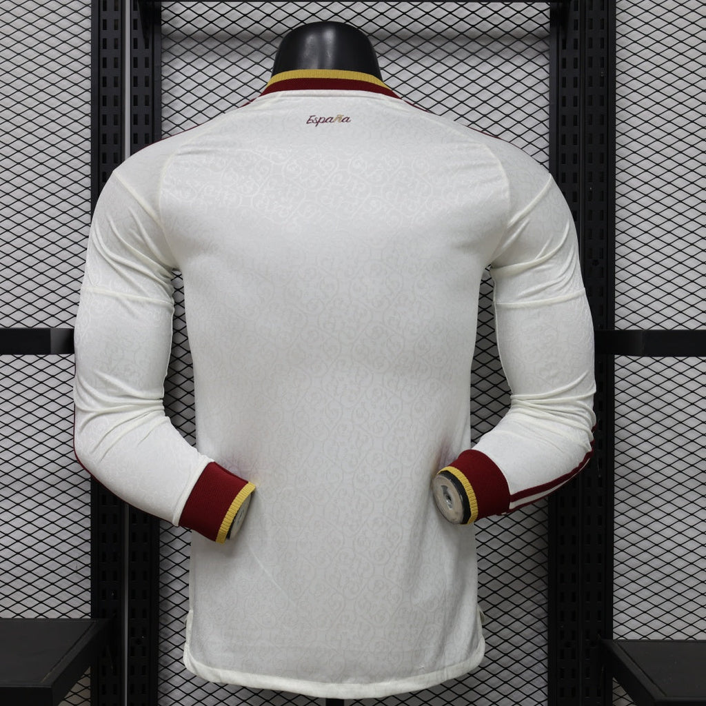 Spain 2026 Away Player Long Sleeve Jersey