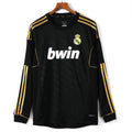 Real Madrid 2011-2012 Away Long Sleeve Retro Jersey