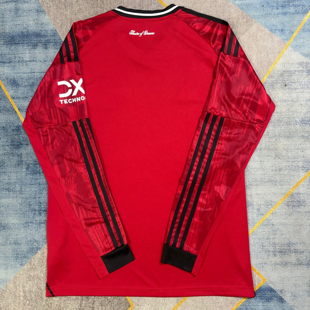 Manchester United 25/26 Home Long Sleeve Jersey