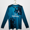 Real Madrid 2017-20018 Third Long Sleeve Retro Jersey