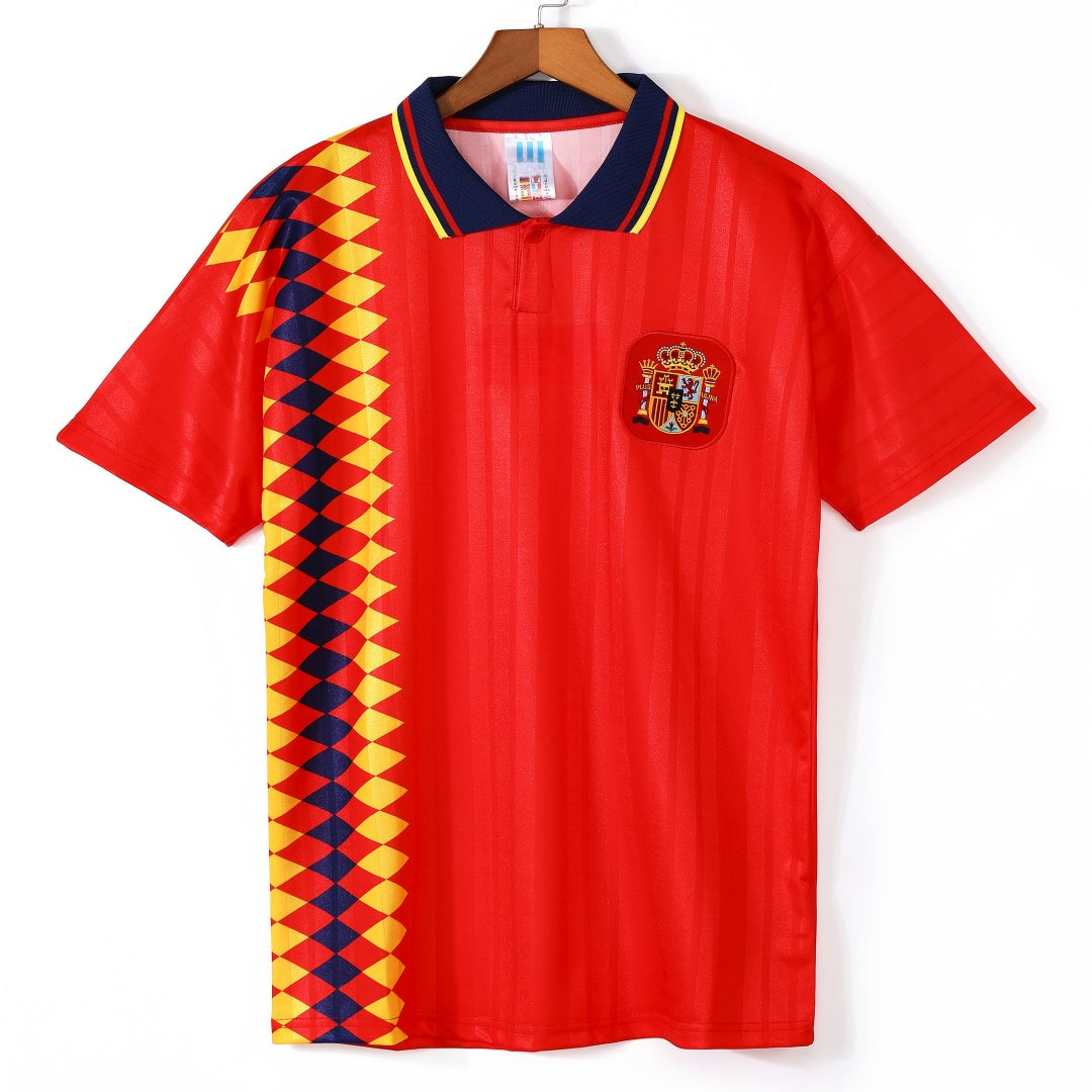 Spain 1994-1995 Home Retro Jersey