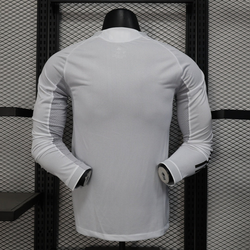 Real Madrid 25/26 Home Player Long Sleeve Jersey