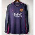 FC Barcelona 2016-2017 Away Retro Long Sleeve Jersey