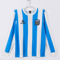 Argentina 1986 Home Retro Long Sleeve Jersey
