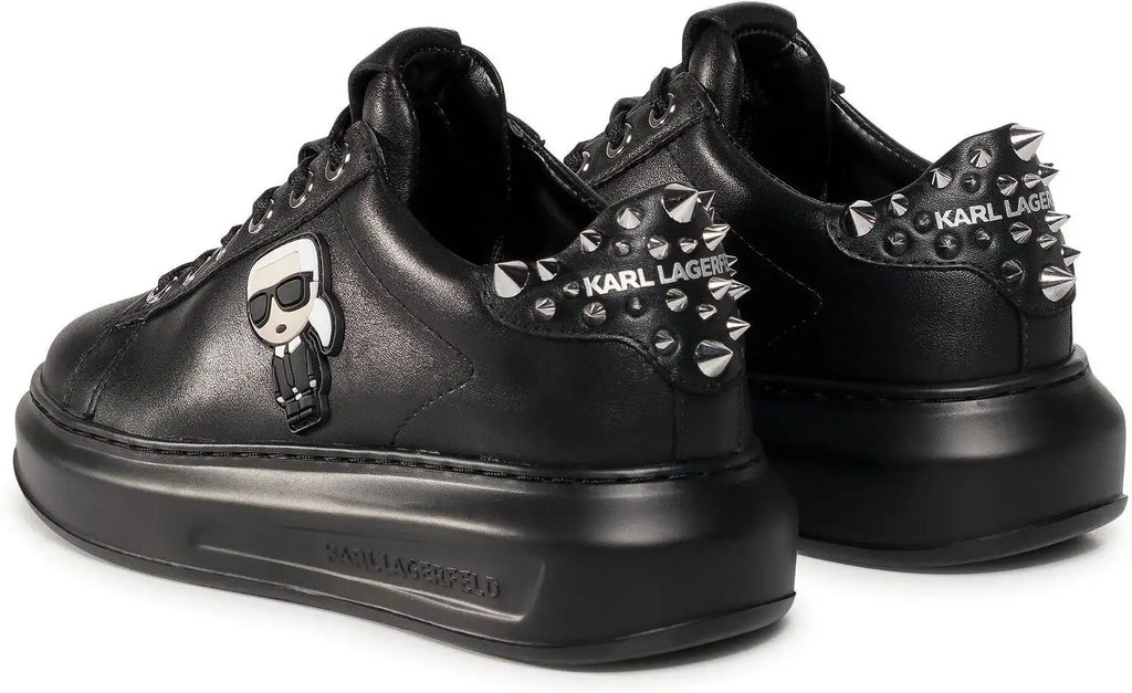 KARL LAGERFELD KAPRI KARL IKONIC STUD TAB SNEAKER
