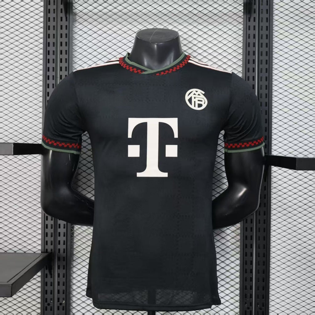 Bayern Munich 25/26 Third Player Black Jersey