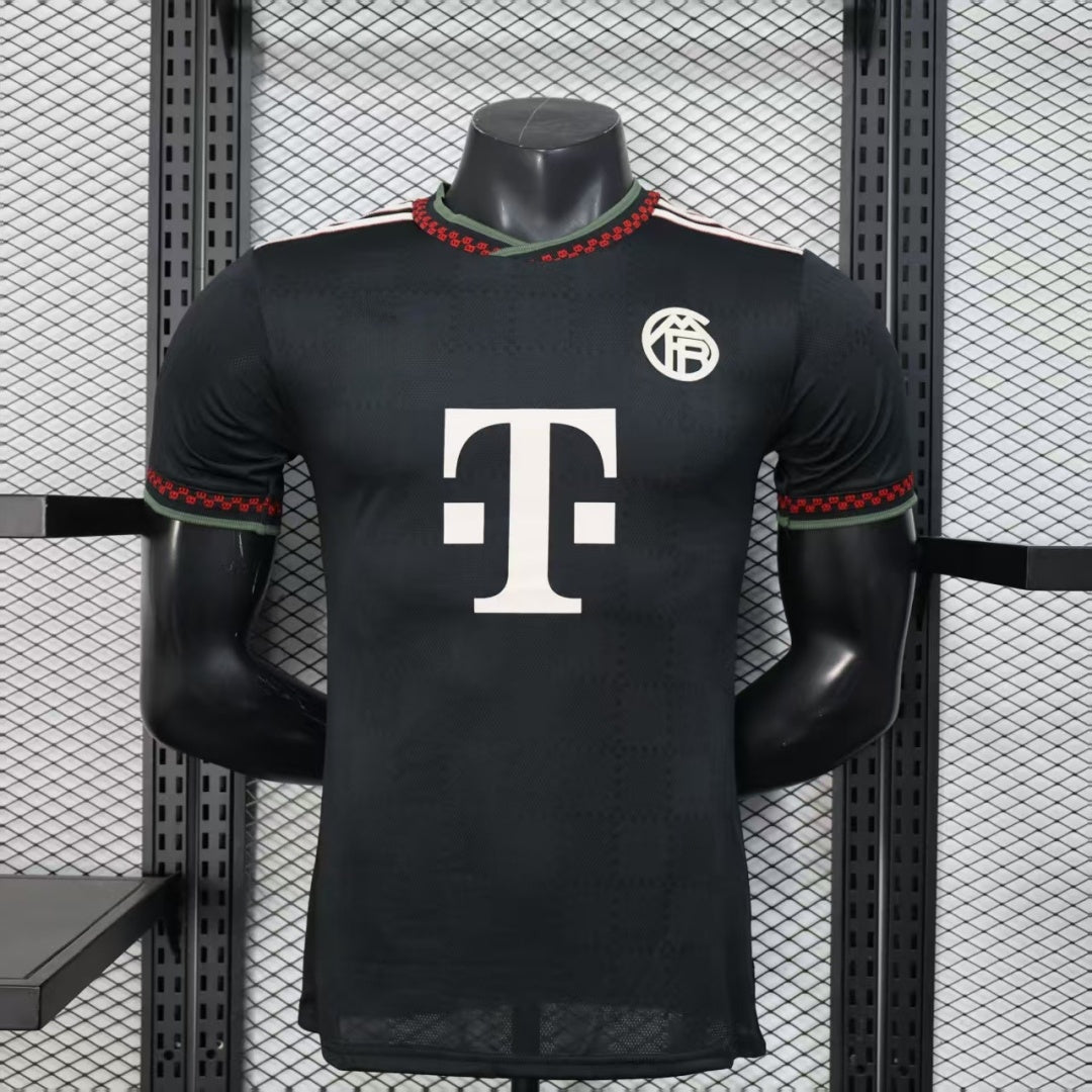 Bayern Munich 25/26 Third Player Black Jersey