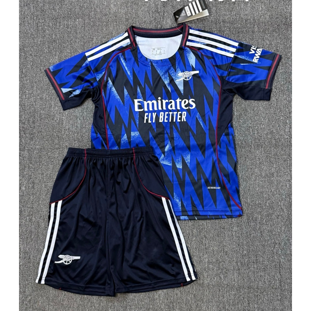 Arsenal 25/26 Away Kids Kit