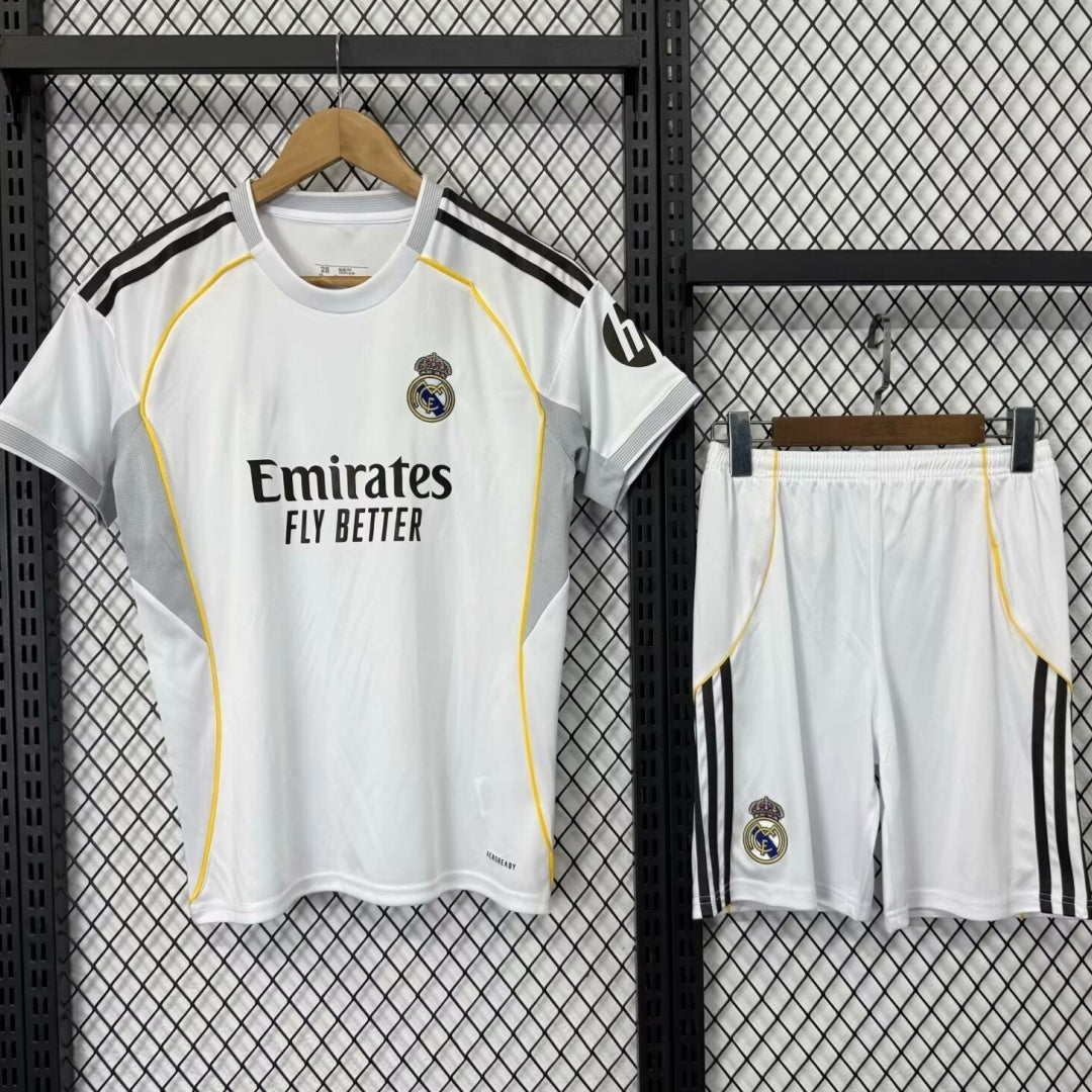 Real Madrid 25/26 Home Kit – Adult