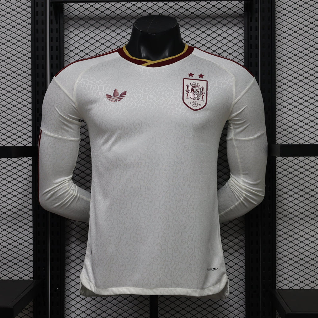 Spain 2026 Away Player Long Sleeve Jersey