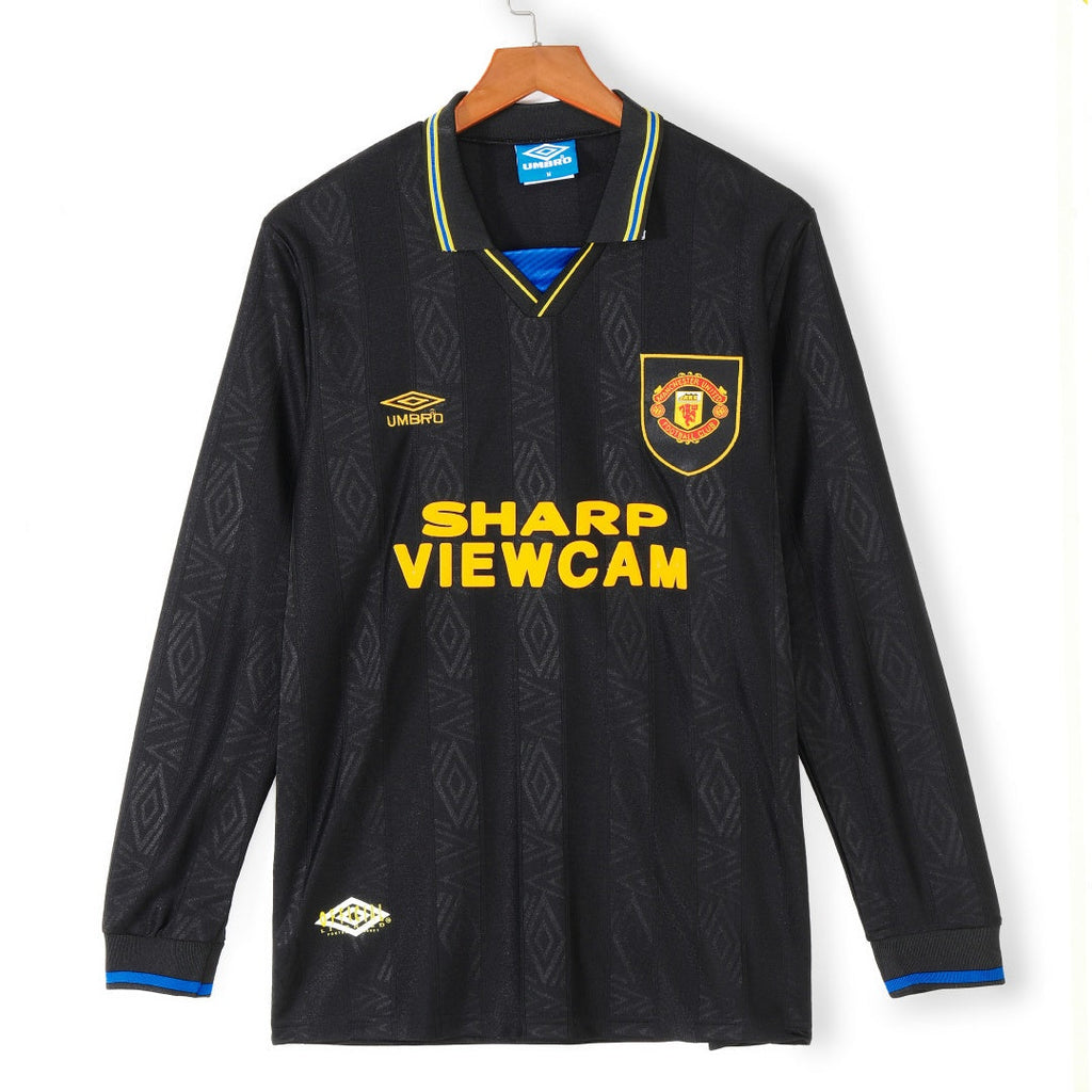 Manchester United 1993-1994 Away Retro Long Sleeve Jersey