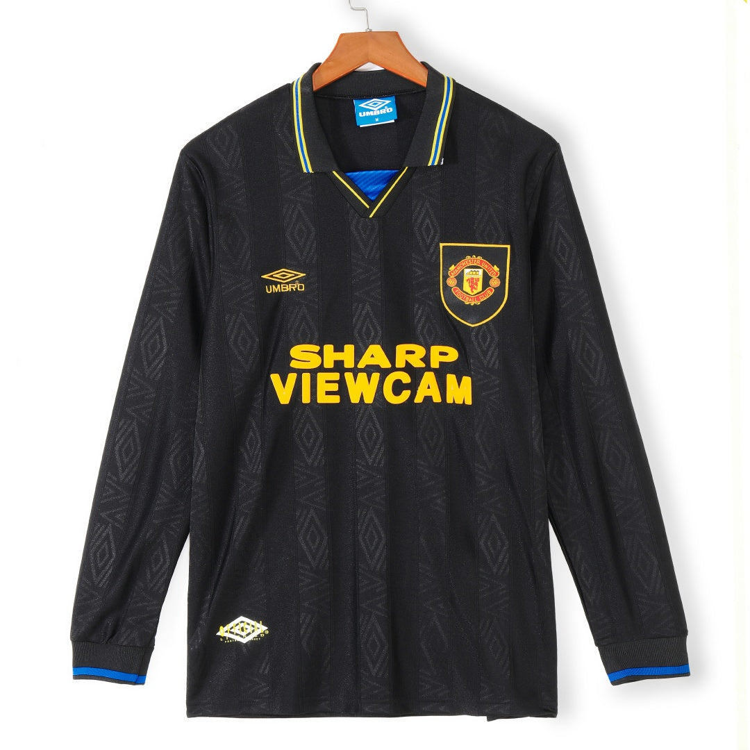 Manchester United 1993-1994 Away Retro Long Sleeve Jersey