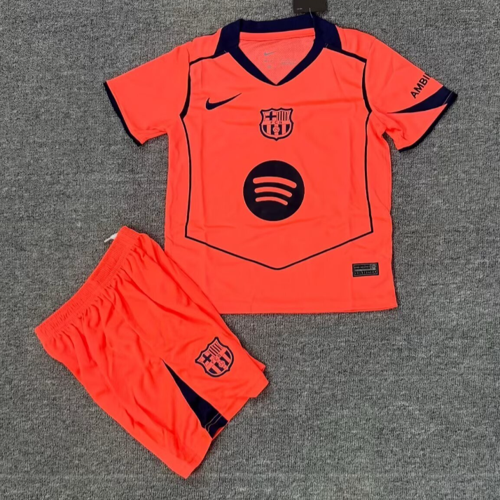 Barcelona 25/26 Third Kids Kit