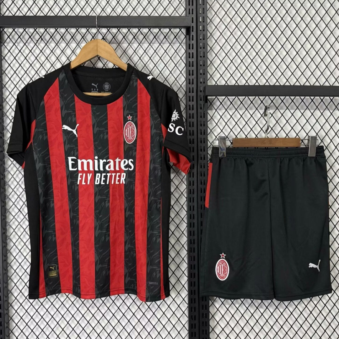 AC Milan 25/26 Home Kit – Adult