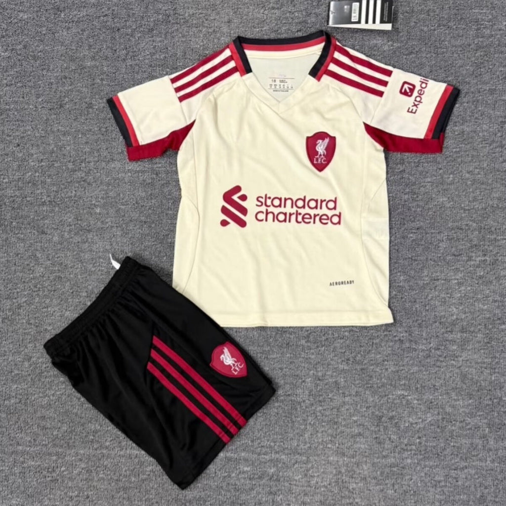 Liverpool 25/26 Away Kids Kit
