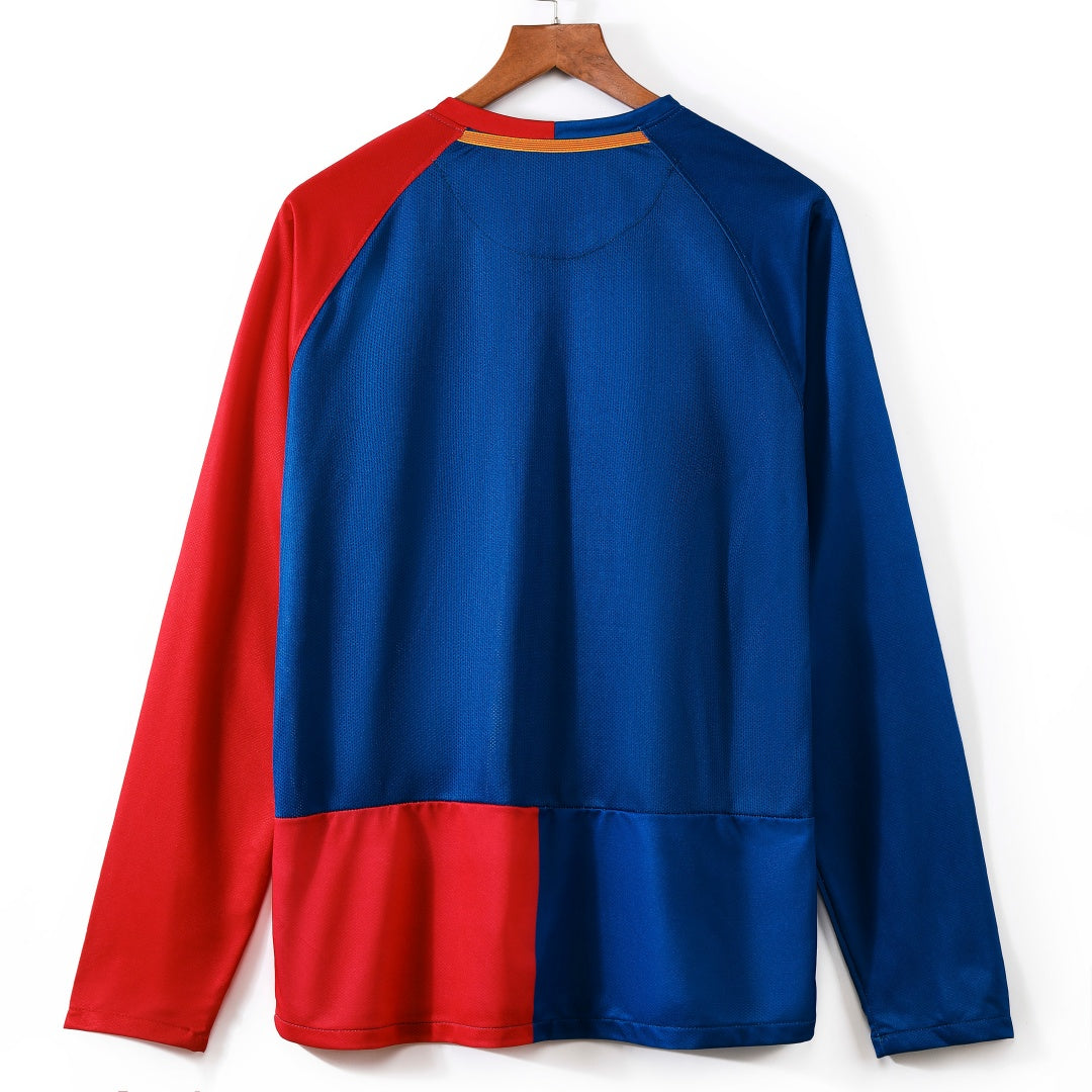Barcelona 2008-2009 Home Retro Long Sleeve Jersey
