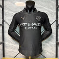 Manchester City 25/26 Away Player Long Sleeve Jersey