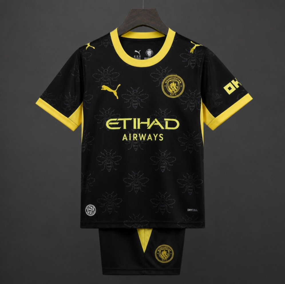 Manchester City 26/27 Away Kids Kit
