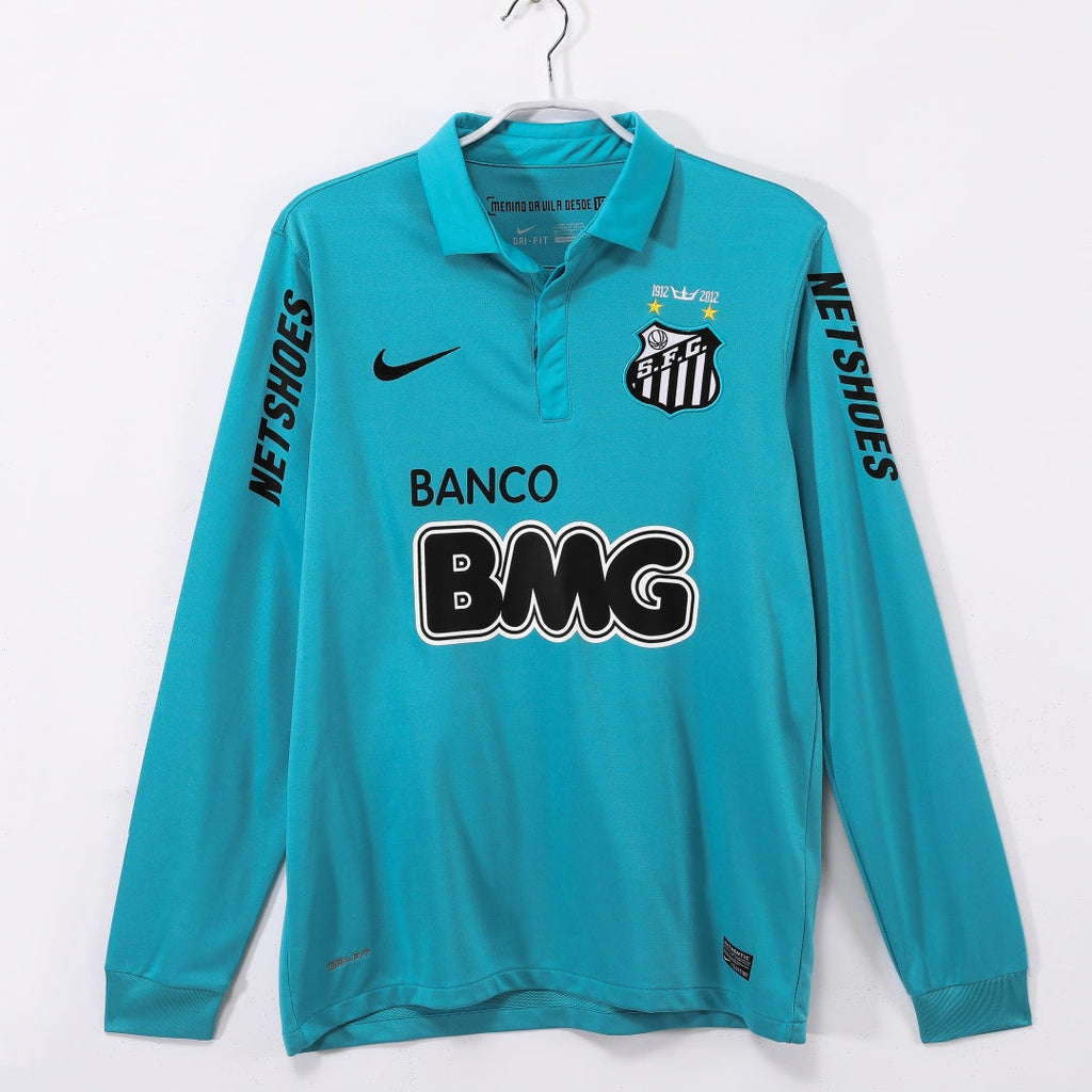 Santos 2011-2012 Third Retro Long Sleeve Jersey