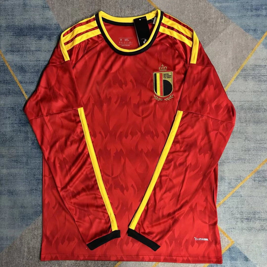 Belgium 25/26 Home Long Sleeve Jersey