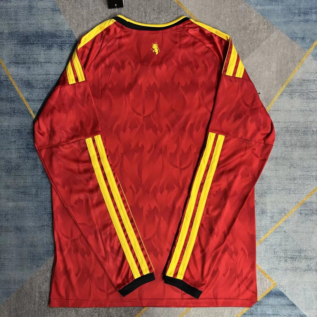 Belgium 25/26 Home Long Sleeve Jersey
