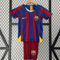 Barcelona 2005-2006 Home Retro Kids Kit