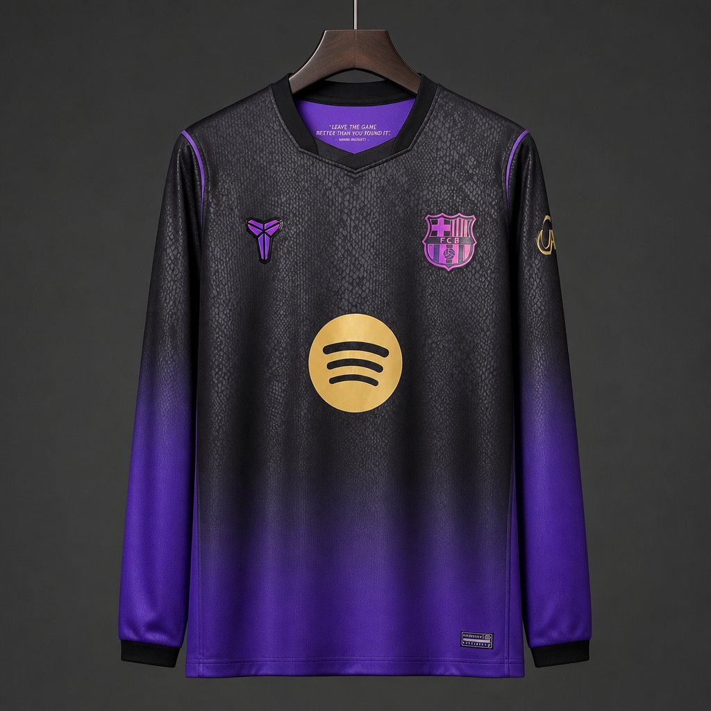 Barcelona 26/27 Away Long Sleeve Jersey