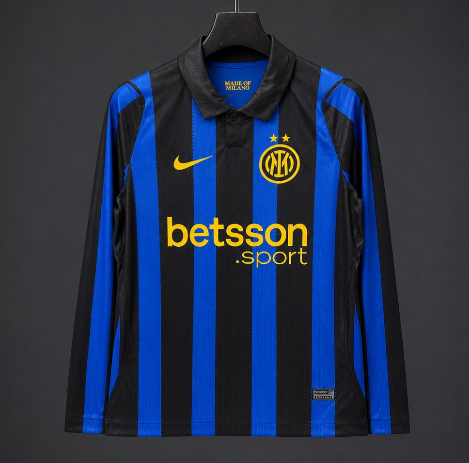 Inter Milan 26/27 Home Long Sleeve Jersey