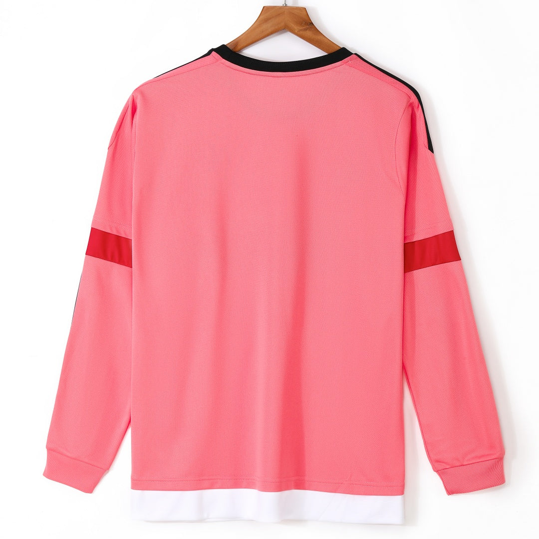 Juventus 2015-2016 Away Long Sleeve Retro Jersey