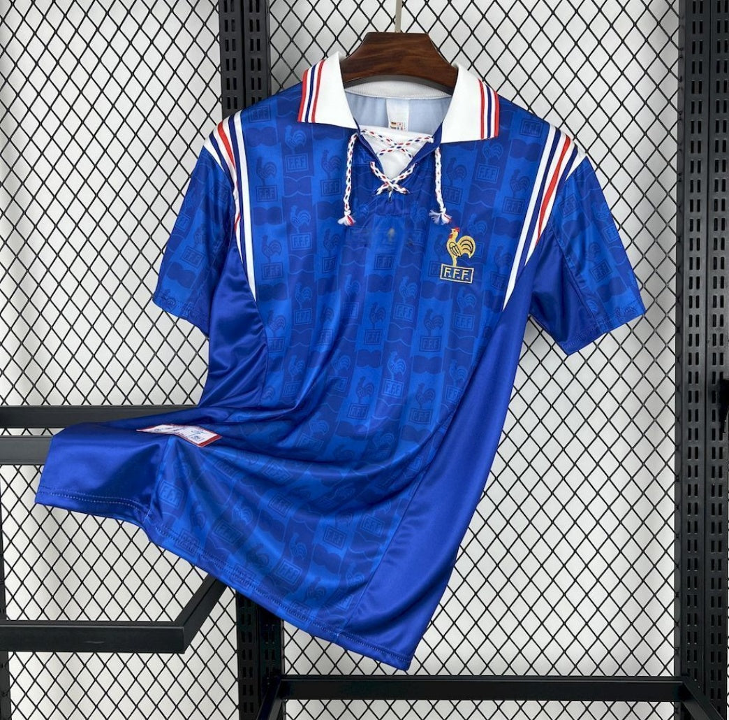 France 1996 Home Retro Jersey