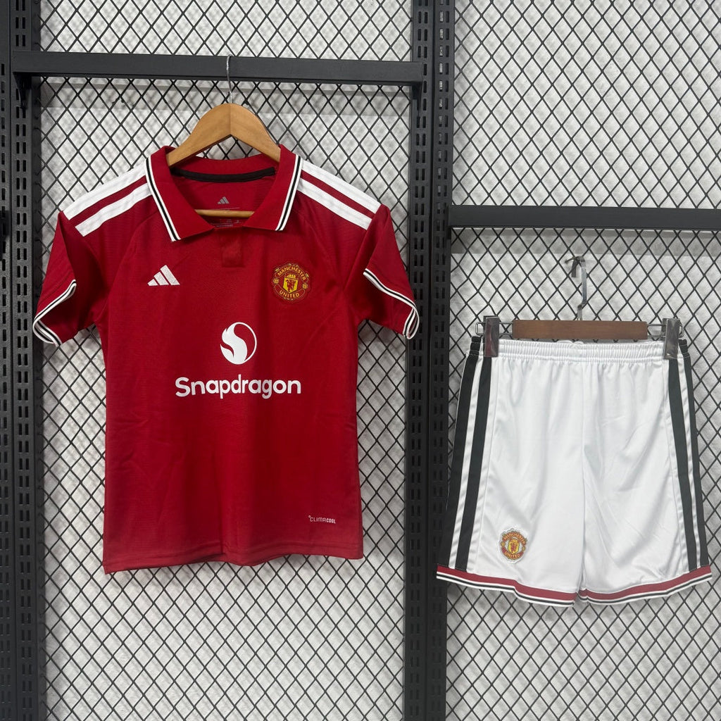 Manchester United 26/27 Home Kids Kit