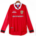 Manchester United 1999-2000 Home Retro Long Sleeve Jersey