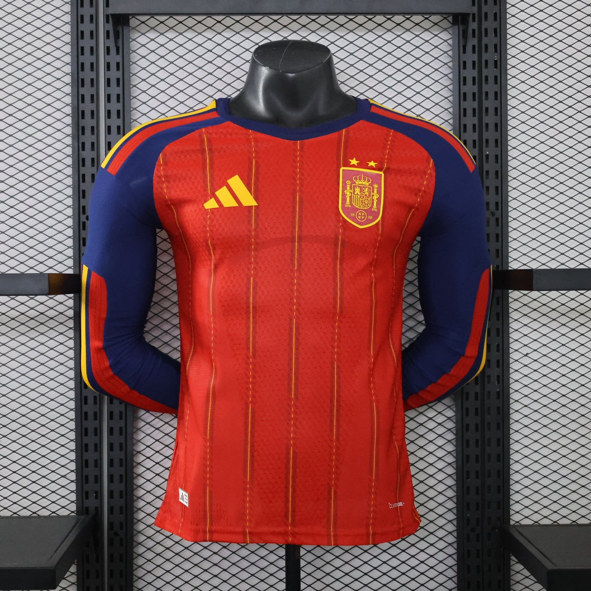 Spain 25/26 Home Player Long Sleeve Jersey