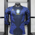 Brazil 2026 Away Player Long Sleeve Jersey
