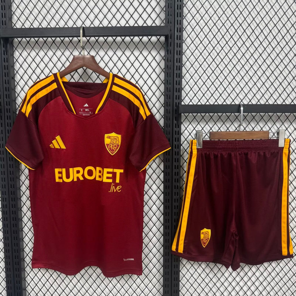 AS Roma 26/27 Home Kit – Adult