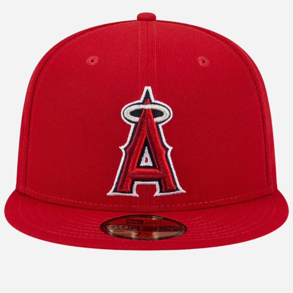 Infant Los Angeles Angels New Era Red My First 59FIFTY Fitted Hat