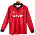 Manchester United 1994-1996 Home Retro Long Sleeve Jersey