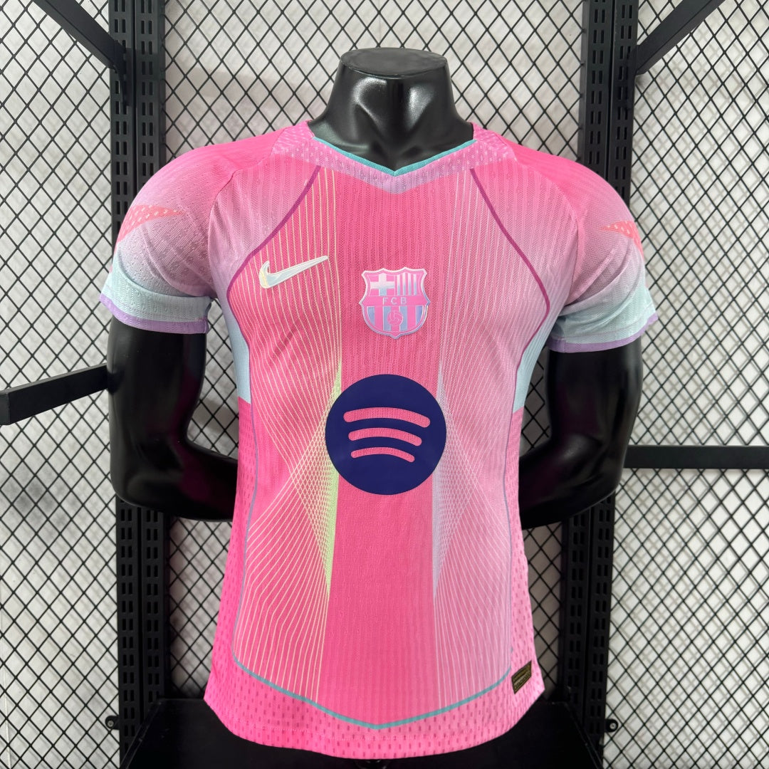 Barcelona 25/26 Special Pink Player Jersey