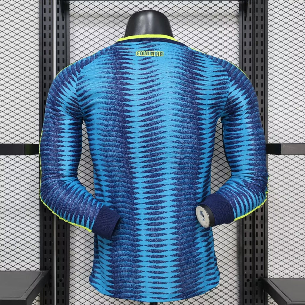 Colombia 2026 Away Player Long Sleeve Jersey